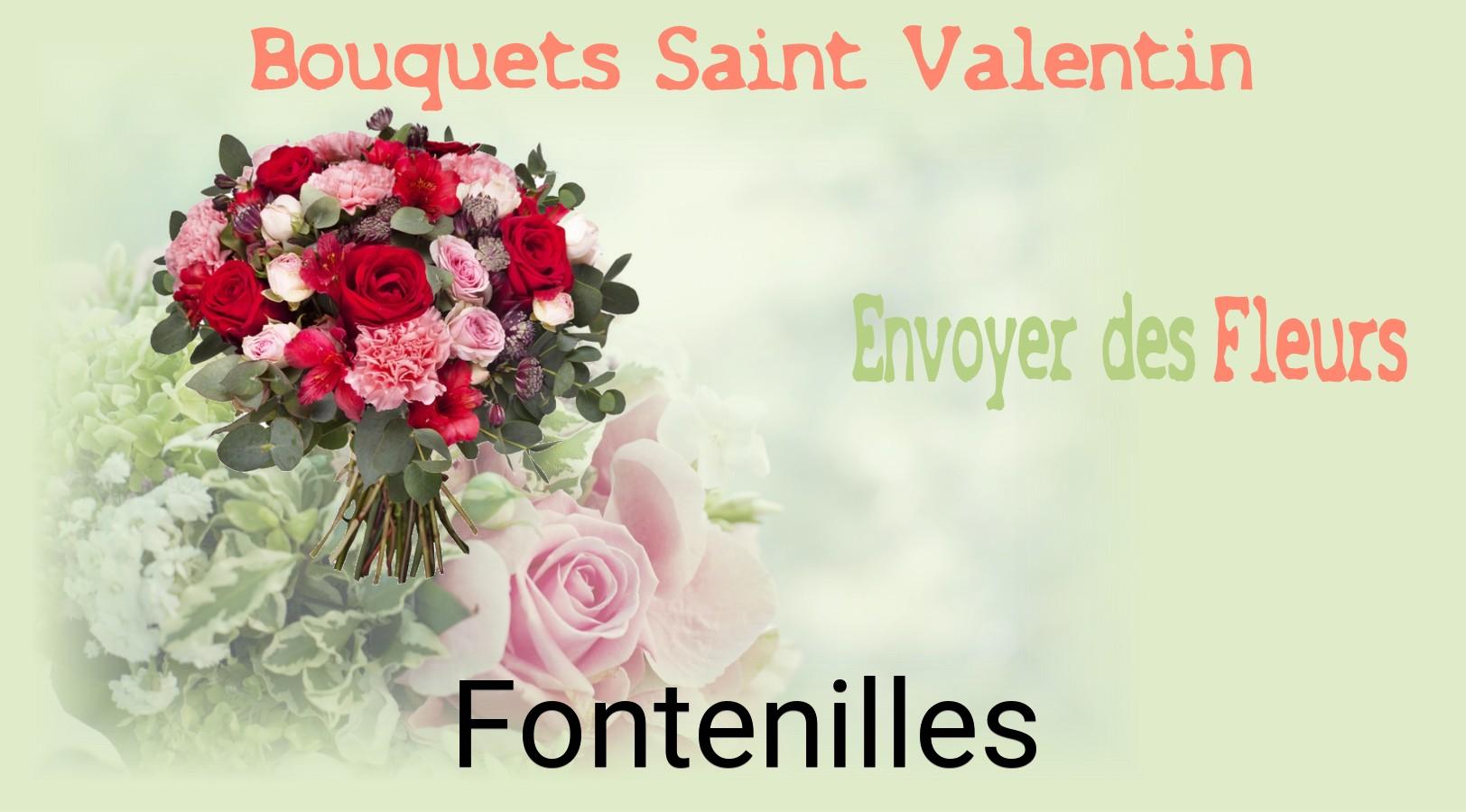 Roses de Saint-Valentin livrées à Fontenilles