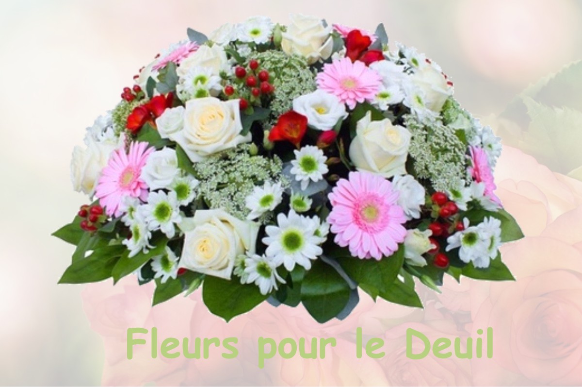 fleurs deuil FONTENILLES